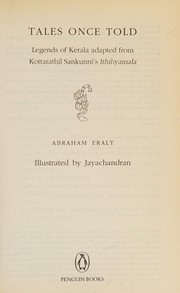 Cover of: Tales Once Told by Abraham Eraly