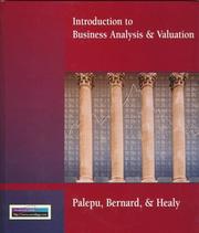 Cover of: Introduction to business analysis & valuation