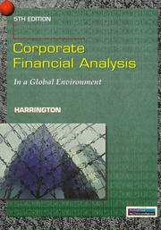 Cover of: Corporate financial analysis | Harrington, Diana R.
