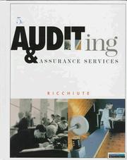 Cover of: Auditing & assurance services by David N. Ricchiute