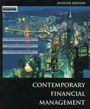 Cover of: Contemporary financial management by R. Charles Moyer