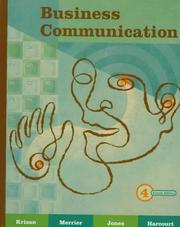 Cover of: Business communication