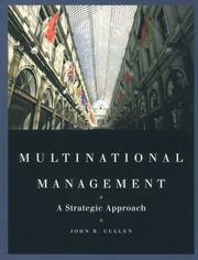 Multinational Management by John B. Cullen