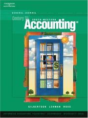 Cover of: Century 21 Accounting by Claudia Bienias Gilbertson, Mark W. Lehman, Kenton E. Ross