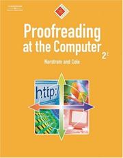 Cover of: Proofreading at the Computer, 10-Hour Series (10 Hour)