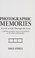 Cover of: Photographic memories