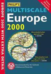 Cover of: Philip's Multiscale Europe 2000 (Road Atlas) by Inc. Sterling Publishing Co.