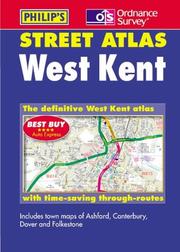 Cover of: West Kent Street Atlas by George Philip & Son
