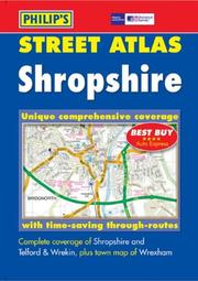 Cover of: Street Atlas Shropshire (Street Atlas)