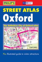 Cover of: Oxford City Atlas (Philip's City Atlas)