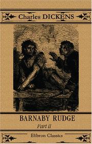 Cover of: Barnaby Rudge by Charles Dickens