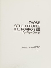 Cover of: Those other people by Elgin Ciampi