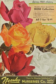 Cover of: Spring 1950 catalog by Neosho Nurseries