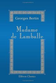 Madame de Lamballe by Georges Bertin