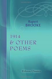 1914 & other poems by Brooke, Rupert, 1887-1915