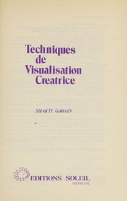 Cover of: Techniques de visualisation créatrice
