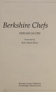 Cover of: Best recipes of Berkshire chefs