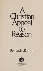 Cover of: A Christian Appeal to Reason