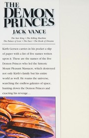 Cover of: The Demon Princes by Jack Vance