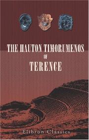 Cover of: The Havton Timorvmenos of Terence by Publius Terentius Afer