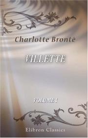 Cover of: Villette by Charlotte Brontë