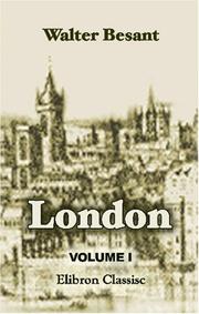 Cover of: London: Volume 1