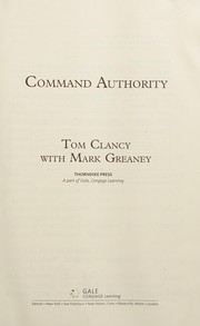 Cover of: Command authority by Tom Clancy