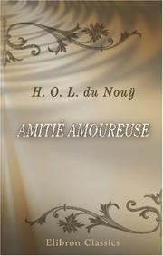 Cover of: Amitié amoureuse: Préface fragmentée de Stendhal
