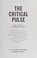 Cover of: The critical pulse