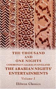 The Thousand and One Nights by Unknown