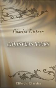 Cover of: Christmas Books by Charles Dickens