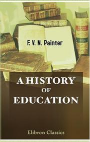 Cover of: A History of Education