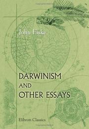 Cover of: Darwinism and Other Essays by John Fiske