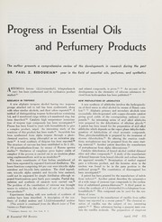 Cover of: Perfumery and flavoring materials: Annual review articles, 1945-1982
