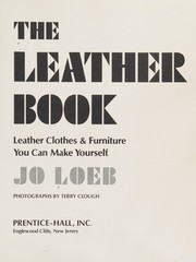 Cover of: The leather book