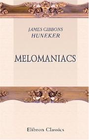 Cover of: Melomaniacs