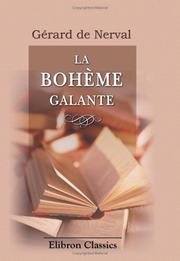 Cover of: La bohème galante