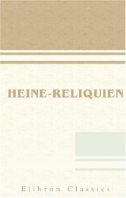 Cover of: Heine-Reliquien
