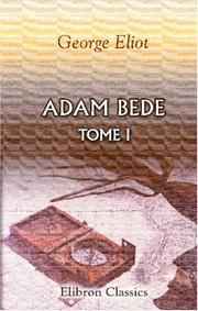 Cover of: Adam Bede by George Eliot