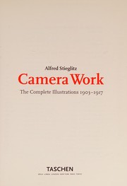 Cover of: Camera work: the complete illustrations 1903-1917