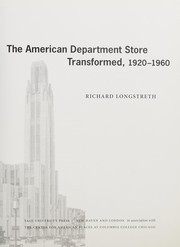Cover of: The American department store transformed, 1920-1960