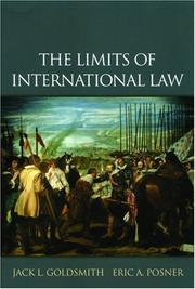 Cover of: The Limits of International Law