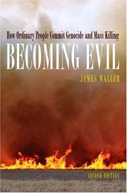 Cover of: Becoming Evil by James E. Waller