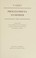 Cover of: Prolegomena to Homer, 1795