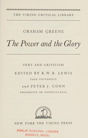 Cover of The power and the Glory