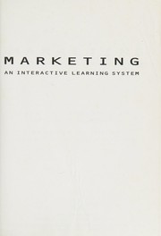 Cover of: Marketing by John H. Lindgren