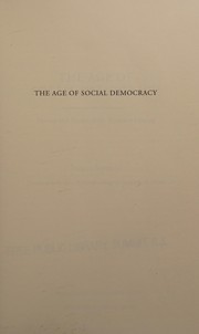Cover of: The age of social democracy by Francis Sejersted