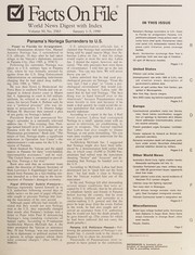 Facts on File Yearbook, 1989 (Facts on File Yearbook) by Thomas E. Hitchings