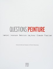 Cover of: Questions peinture: Daniel Dezeuze, Patrick Saytour, Claude Viallat