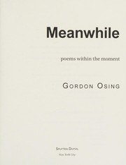 Cover of: Meanwhile: poems within the moment
